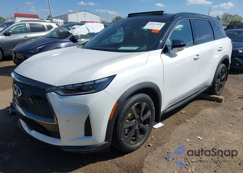 2026 Infiniti Qx60 Autograph from USA, damaged, VIN 5N1AL1HU6TC332998